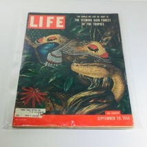 VTG Life Magazine: Sept 20 1954 - Part XI: The Teeming Rain Forest of the Tropic - £10.43 GBP