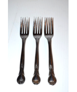 Wallace Japan Stainless PLANTATION Dinner Fork Flatware discontinued 7 1... - £22.20 GBP