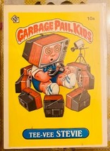 1985 Garbage Pail KIDS SeRiEs OnE : (10/a) Tee-Vee STEVIE  *VintAGe* Fai... - $0.00 MXN