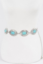 Western Style Metal Chain Belt - $35.45