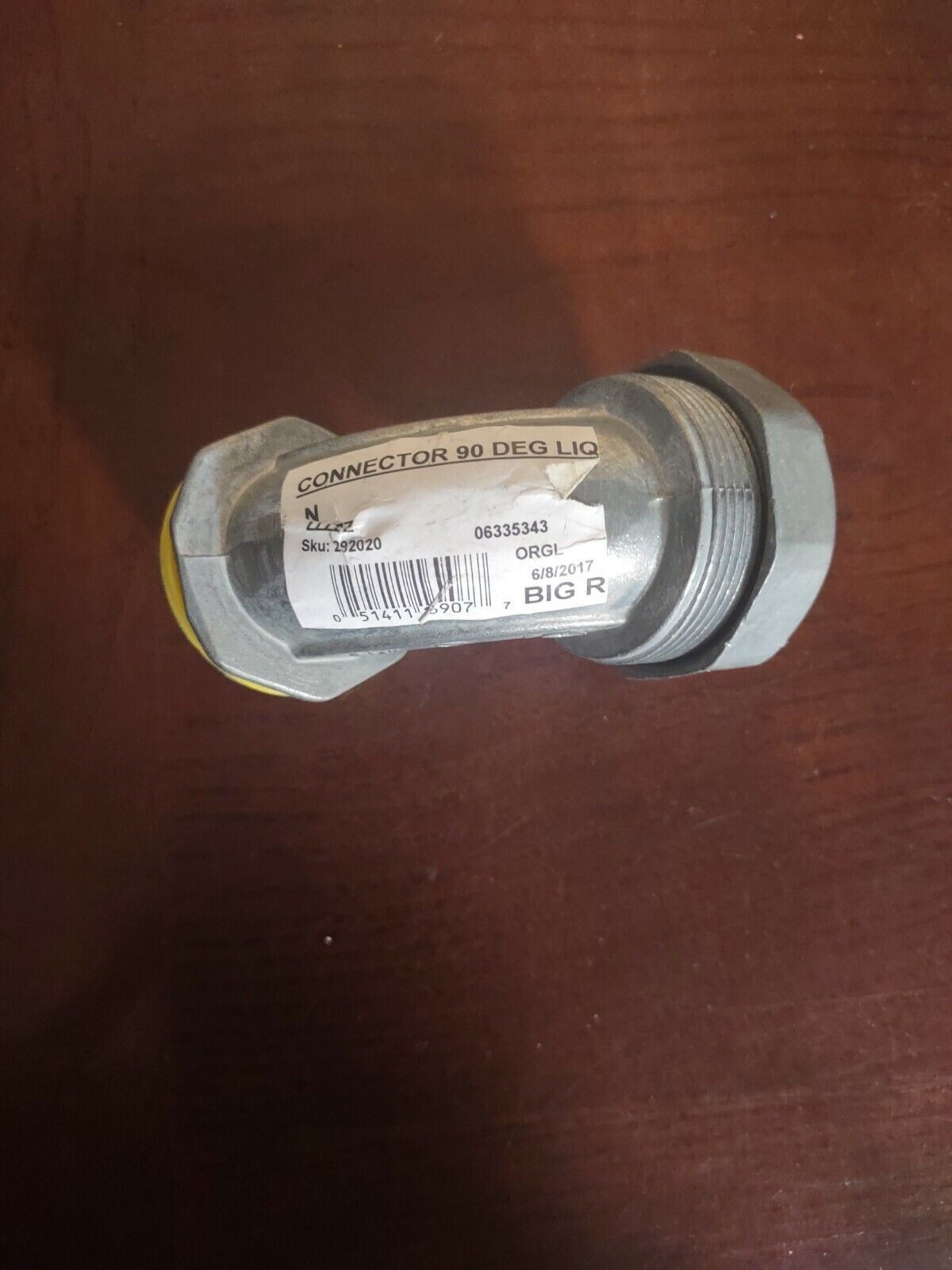 3/4in 90deg Liquidtight Elbow,No 16907B,  Halex Company - $30.57