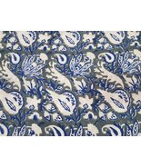Traditional Jaipur Printed Cotton Fabric by The Yard, IndianPrint Fabric... - £15.72 GBP+