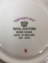 Vintage Royal Stafford Enchanting Bone China England Porcelain Saucer Plate 5.5&quot; - £20.29 GBP