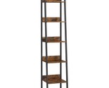 Bookshelf, 5-Tier Narrow Book Shelf, Ladder Shelf For Home Office, Livin... - £110.57 GBP