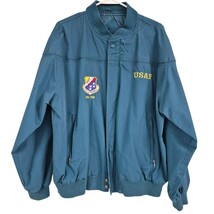 VTG Arnie Blue Bomber Jacket Air Force USAF 67TH TACTICAL RECON WING Pat... - $42.77