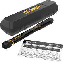 LEXIVON Inch Pound Torque Wrench 1/4-Inch Drive | 20~200 In-Lb/2.26 - £37.10 GBP
