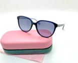 NEW KATE SPADE VIENNE/G/S PJPG8  NAVY BLUE Sunglasses 54-17-140MM SQUARE - £46.24 GBP