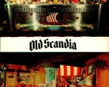 Old Scandia Restaurant Food Display Opa-Loca Florida Multi UNP Chrome Po... - $3.91
