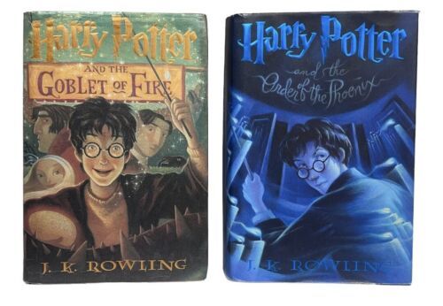 Harry Potter And The Goblet Of Fire, and the Order of the Phoenix (Book ... - $9.49