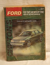 Chilton&#39;s Ford Tempo &amp; Mercury Topaz 1984 ~ 1994 Repair Manual Part No. 8271 - £7.90 GBP