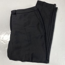 Boden Tapered Ankle Dress Pants Sz 16 High Rise Black Wool Blend Trouser EUC - £20.13 GBP