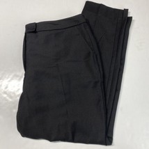 Boden Pants 16 Tapered Ankle High Rise Black Wool Blend Dress Trouser EUC - £19.23 GBP