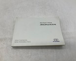2013 Hyundai Sonata Owners Manual OEM L01B47008 - $9.89