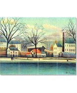 Jean-Jacques Rousseau Poster Art Painting Ceramic Tile Mural BTZ23062 - $164.12 CAD+