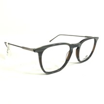 Lacoste Eyeglasses Frames L2828 210 Gray Horn Silver Square Full Rim 50-19-145 - $37.19