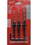 Milwaukee #6/#8/#10 Wood Countersink Set (3-Piece) - $29.69