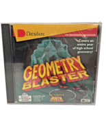 Davidson Geometry Blaster The Math Educational Advantage PC CD Rom Compu... - £12.68 GBP