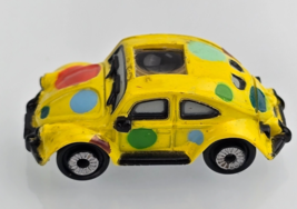 Vintage Micro Machines Private Eyes Volkswagen Beetle Clown Car 1990 Galoob - $24.74