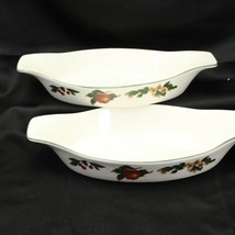 An item in the Pottery & Glass category: Citation Cades Cove Au Gratin Large 13" Lot of 2
