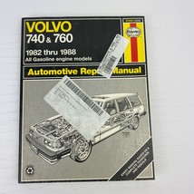 Haynes 97040 (1550) Volvo 740 &amp; 760 1982 thru 1988 Automotive Repair Manual - £6.69 GBP