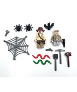 Lego Indiana Jones 7199 Minifigures Short Round &amp; Indiana + Weapons Tool... - $704.24 MXN