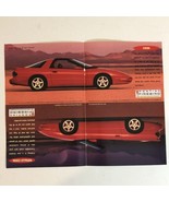 Pontiac Firebird Fold-out Print Ad Advertisement Vintage 1996 pa7 - $7.91