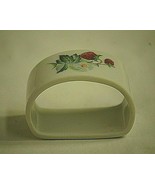 Ceramic Raspberry White Napkin Ring Holder Single Collectable Tableware ... - £7.77 GBP