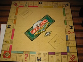 1995 Monopoly 60th Ann. Board Game Piece: Game Board - $10.00