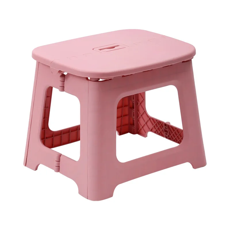 Thickened Plastic Folding Step Stool Chair Seat Outdoor Fishing Camping Portable - £16.14 GBP+