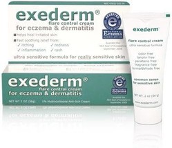 Exederm Ultra Hypoallergenic Eczema Dermatitis Flare Control Cream, NEA ... - $27.99