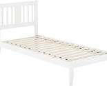 AFI Tahoe Twin Extra Long Bed with USB Turbo Charger in White - $337.99