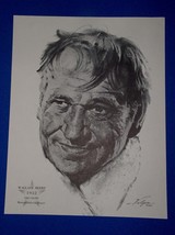 Wallace Beery Academy Award Oscar Portrait Print Vintage 1962 Volpe The ... - $11.99