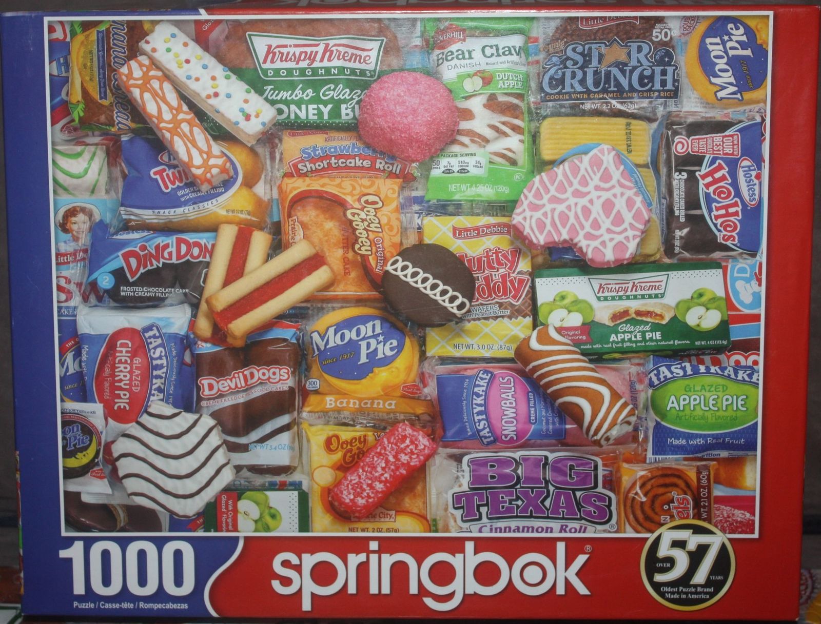 2020 Springbok Snack Treats 1000 Piece Puzzle - Complete - $12.00