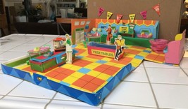 Vinyl Ideal Super Market Vintage Toy Doll Playset Groceries Fold-Out Sto... - $116.05