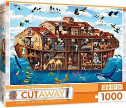 Noah&#39;s Arc by Art Poulin EZGrip 1000pc Puzzle by Masterpieces Puzzles #71963 - £31.65 GBP