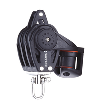 Sailboat 40mm 1 9/16 inch Triple Swivel Shackle  Fairlead Cleat Becket BB-0413FE - £123.39 GBP