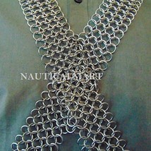 Aluminum Nickel Free Metal Chainmail Costume Steel Silver Fantasy Post A... - £107.96 GBP
