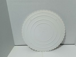 WILTON 12&quot; Cake Plate Decorator Preferred Circles of Strength - £4.77 GBP