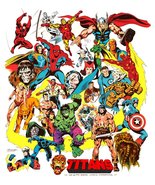 Marvel Comics &quot;TITANS&quot; 24 X 30 Inch Reproduction Poster - Superhero - £35.83 GBP