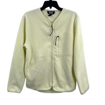 Rains Unisex Fleece Zip Close Jacket Yellow Size XS - $86.03