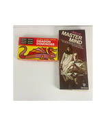 2 VTG Board Games - 1975 Invicta Mastermind &amp; Double Twelve Dragon Domin... - £34.70 GBP
