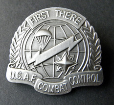 USAF Air Force Combat Control Large Cap Hat Jacket Pin 1.5 inches - $7.54