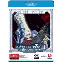 Is it Wrong to Try to Pick up Girls in a Dungeon?: Season 3 Blu-ray | Region B - $43.10