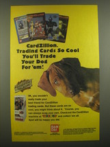 1996 Bandai Cardzillion Trading Cards Ad - CardZillion. Trading cards so cool  - £14.52 GBP