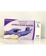 200ct PROcure Nitrile Medical Exam Powder Free Synthetic Gloves No Latex... - $14.91 CAD