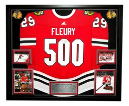 Marc-Andre Fleury Game Worn 500 Career Win Chicago Jersey Photomatch COA Signed - $12,749.96