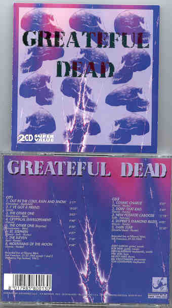 Grateful Dead - Grateful Dead In Fillmore  ( 2 CD set ) ( Still Alive ) - $30.99