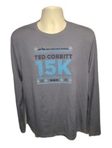 2018 New Balance NYRR Ted Corbitt 15K Run Adult Large Gray Jersey - £15.29 GBP