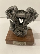 1996 Harley Davidson Pewter Knucklehead Engine Sculpture Replica 99900-96V - $246.51