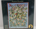 Purrfect 1000 Piece Puzzle Passion Flowers Rachel Arbuckle Celtic Collec... - $23.75
